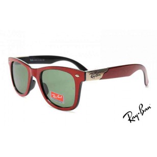 ray ban rb2151 wayfarer sunglasses tortoise frame crystal green